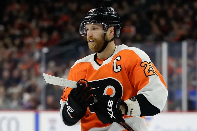 Flyers salute Giroux in potential final days - WHYY