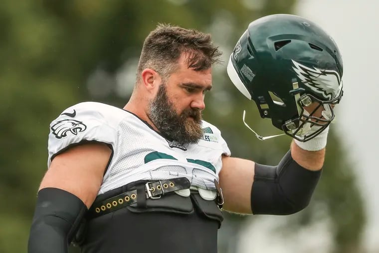 What if the Eagles' Jason Kelce hatched an eaglet? Meet N.J. football's 'Baby  Kelce' 