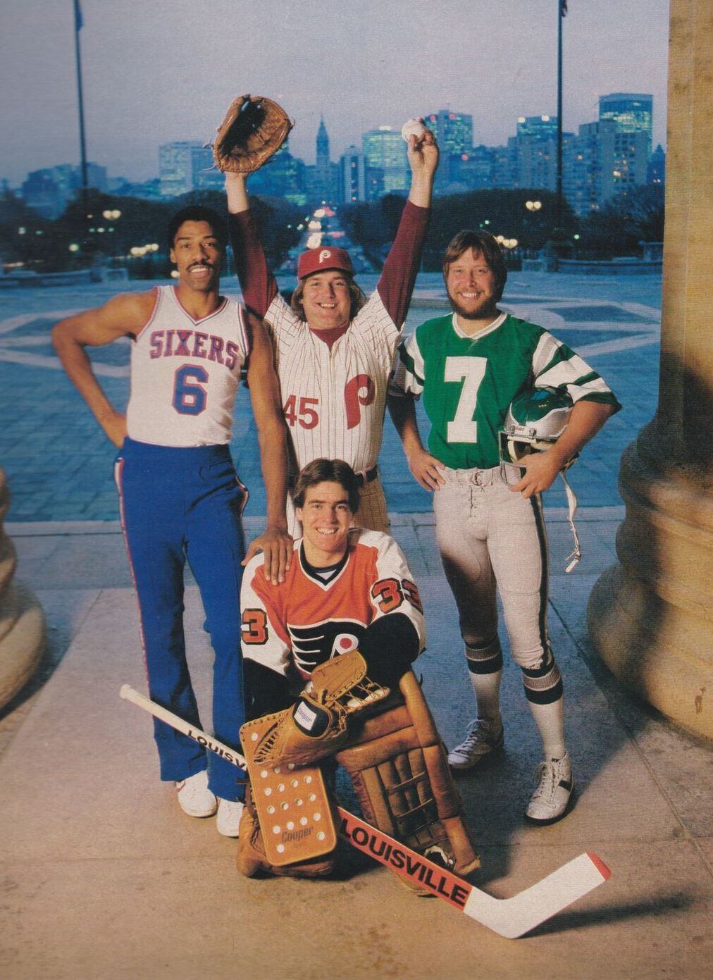 Phans of Philly - Road Game Tailgates & Travel! on X: Throwback Thursday  to 1980 Time Magazine Best in Sports. Julius Erving, Tug Mcgraw, Ron  Jaworski, Pete Peeters..this should be recreated with