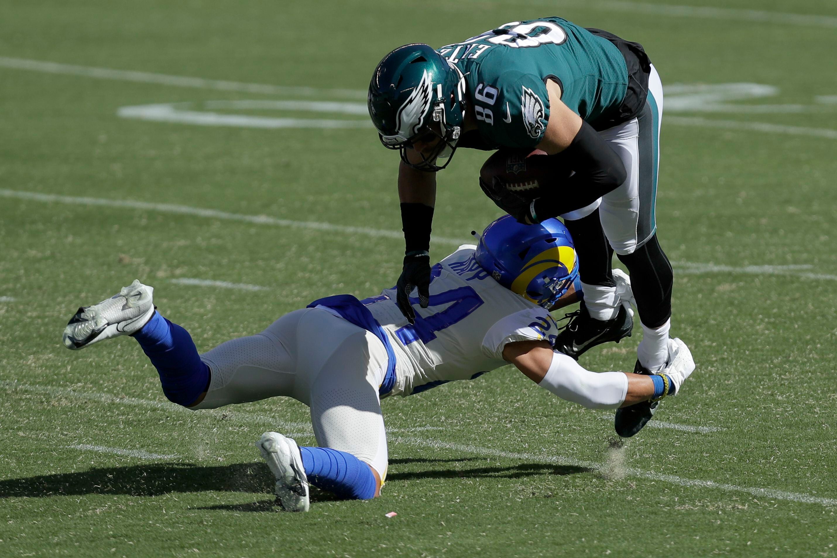 Philadelphia Eagles struggle vs. Rams' run offense in Week 2 loss