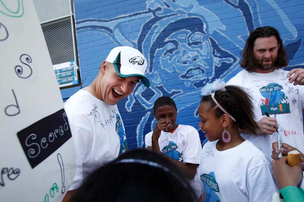 Eagles' 17th annual playground build