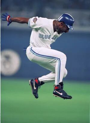 Toronto Blue Jays 1993 Joe Carter MLB World Series championship