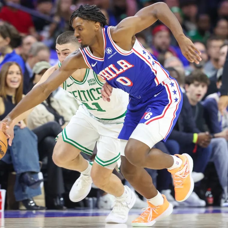 All-Star guard Tyrese Maxey and the Sixers will face the Boston Celtics in a much-anticipated Christmas Day game at TD Garden.