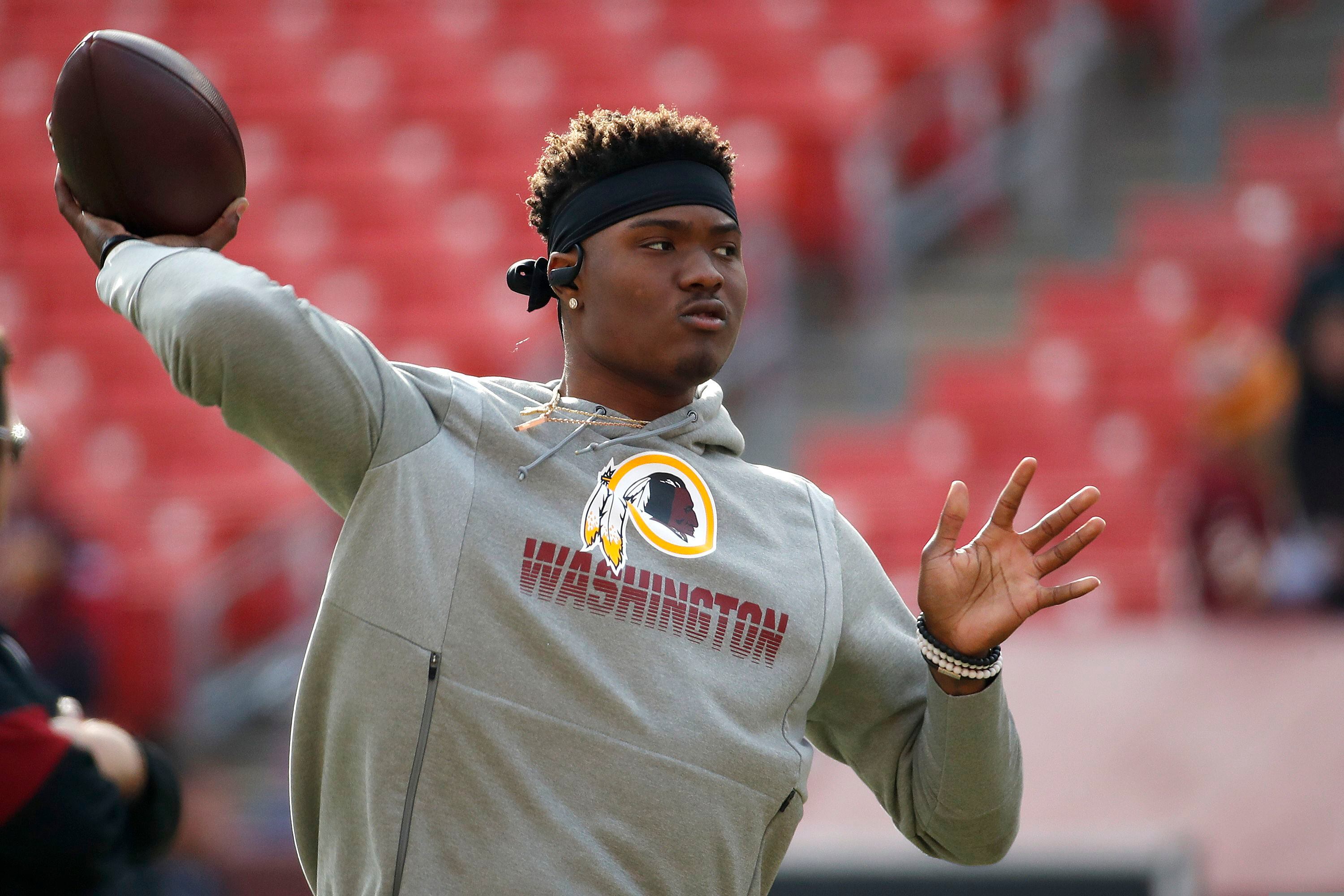 NFL rumors: Washington Football Team's Dwayne Haskins, N.J. native