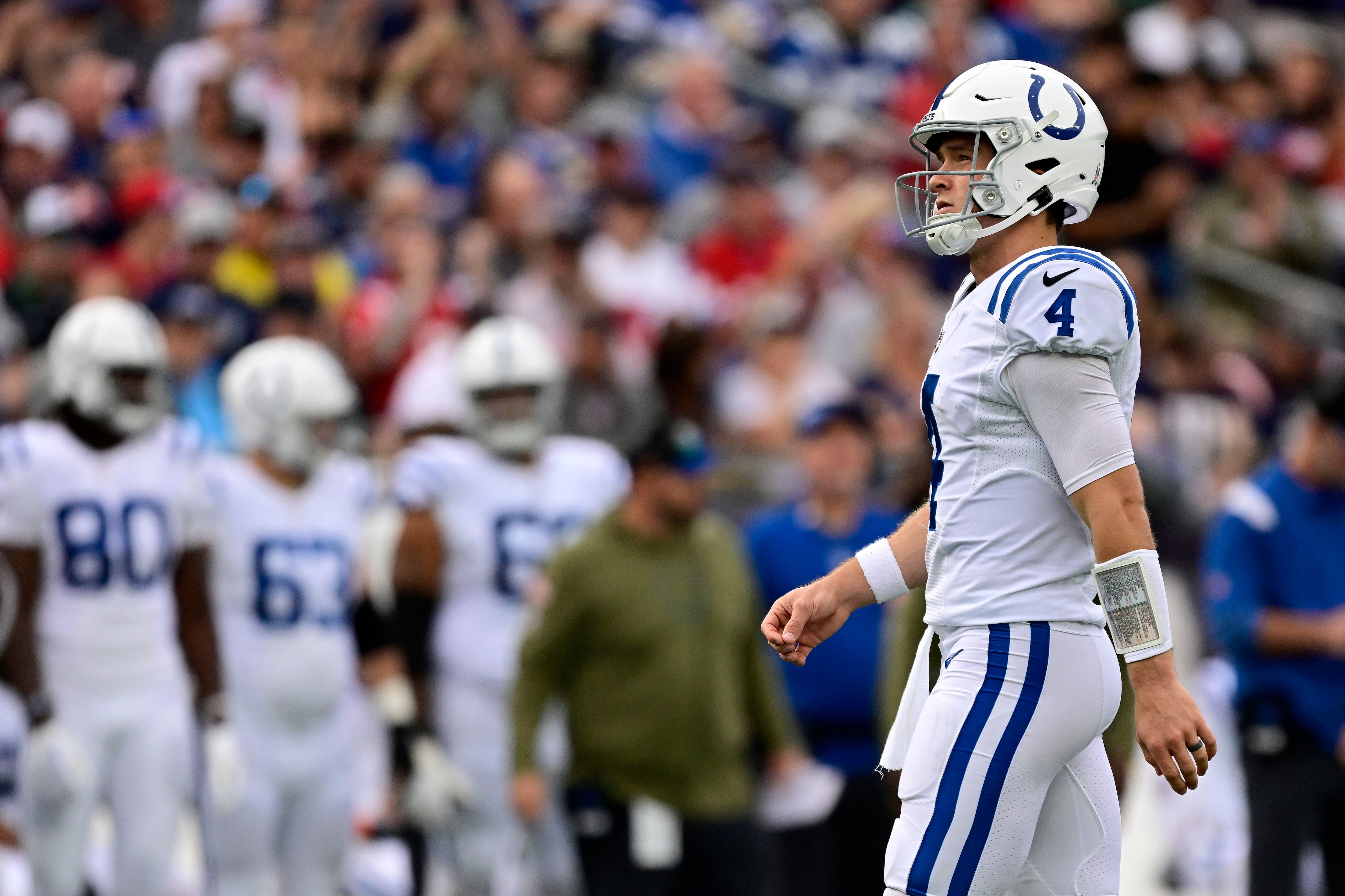 Jeff Saturday wins coaching debut as Colts defeat Raiders on road - The  Athletic