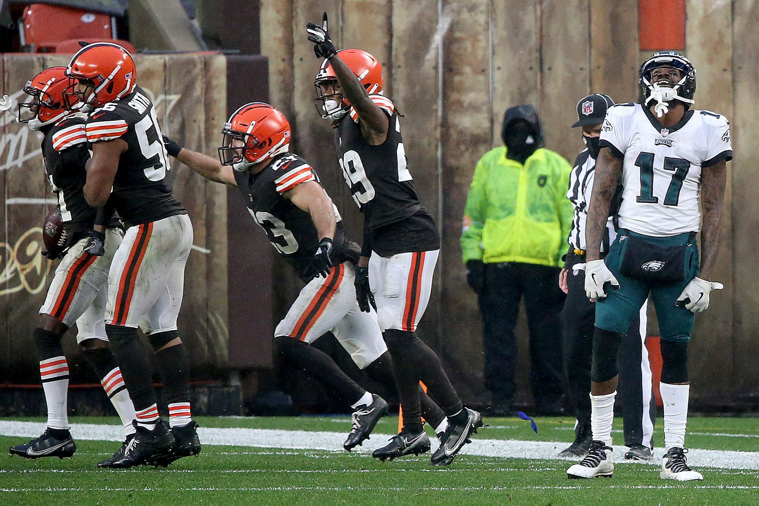 Philadelphia Eagles' grades vs. Cleveland Browns in Week 11 loss