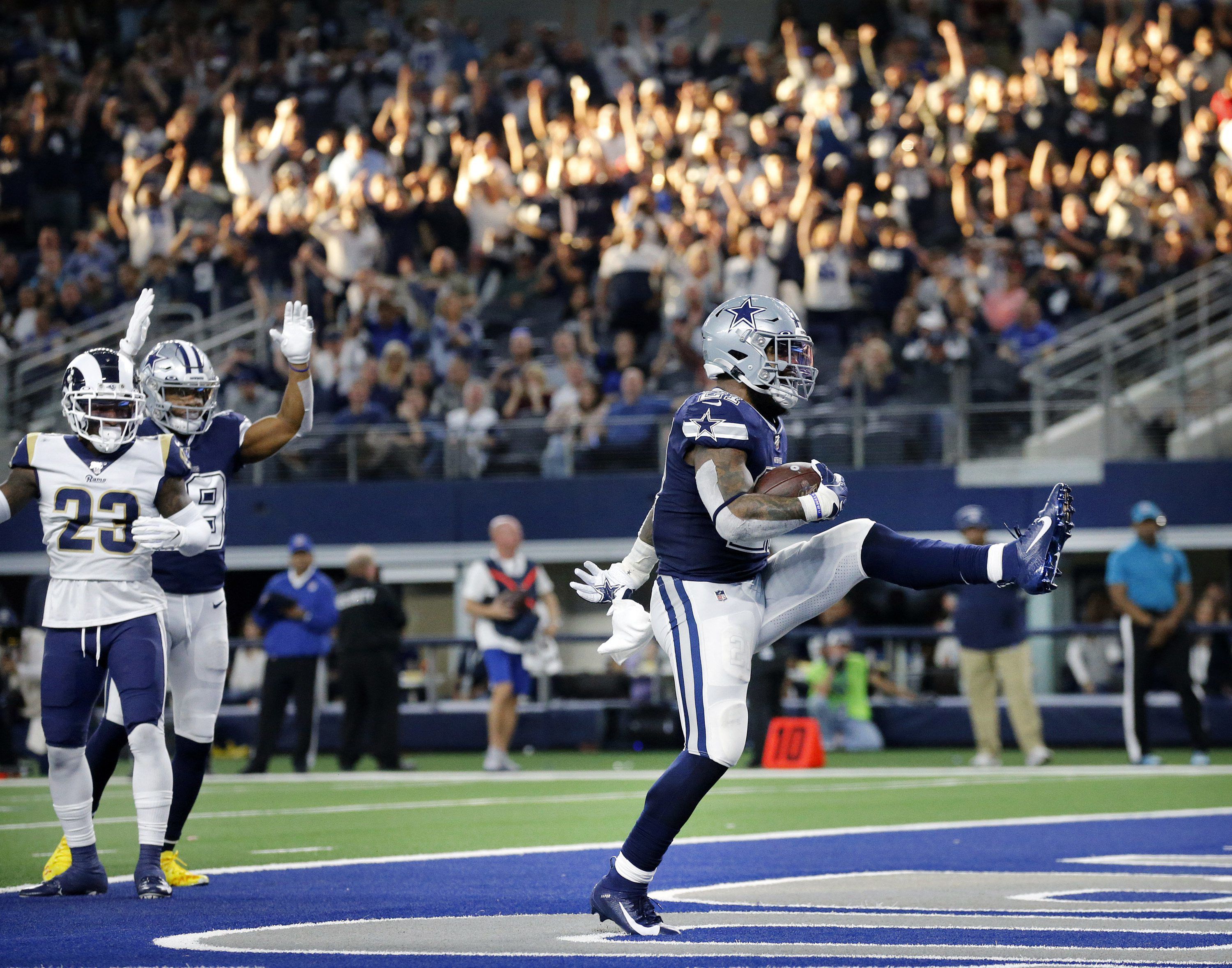 Dak Prescott, Ezekiel Elliott, Dallas Cowboys demolish Los Angeles Rams,  44-21, ahead of NFC East title showdown with Philadelphia Eagles