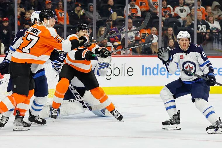 Photos from the Flyers losing to the Jets