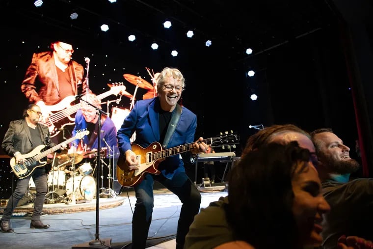 The Steve Miller Band, seen here performing at an earlier concert, opened Tuesday night's Journey / Def Leppard show at Citizens Bank Park.