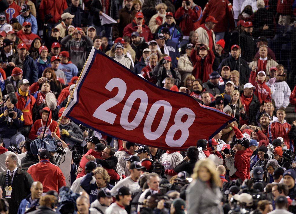 15th Street, Crowd at the Philadelphia Phillies 2008 World …
