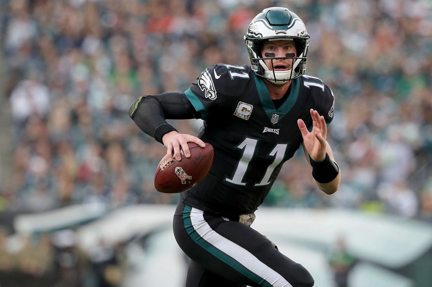 Carson Wentz is playing at MVP level and still hunting for more