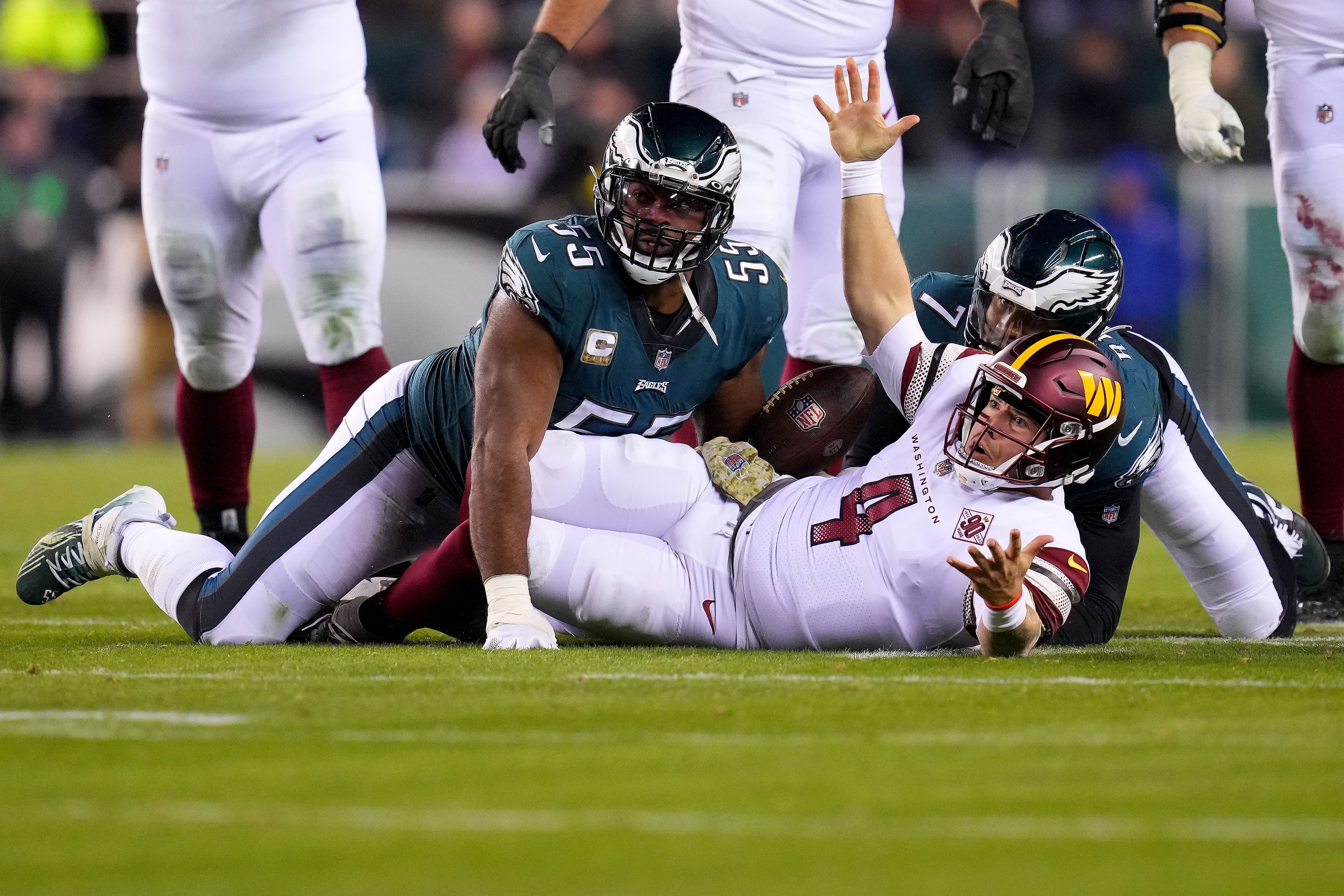 Monday Night Football bets: Bettors won and lost big after Commanders upset  undefeated Eagles