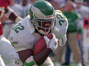 Harrisburg native, former Eagles running back Ricky Watters advances in Pro  Football Hall of Fame voting 