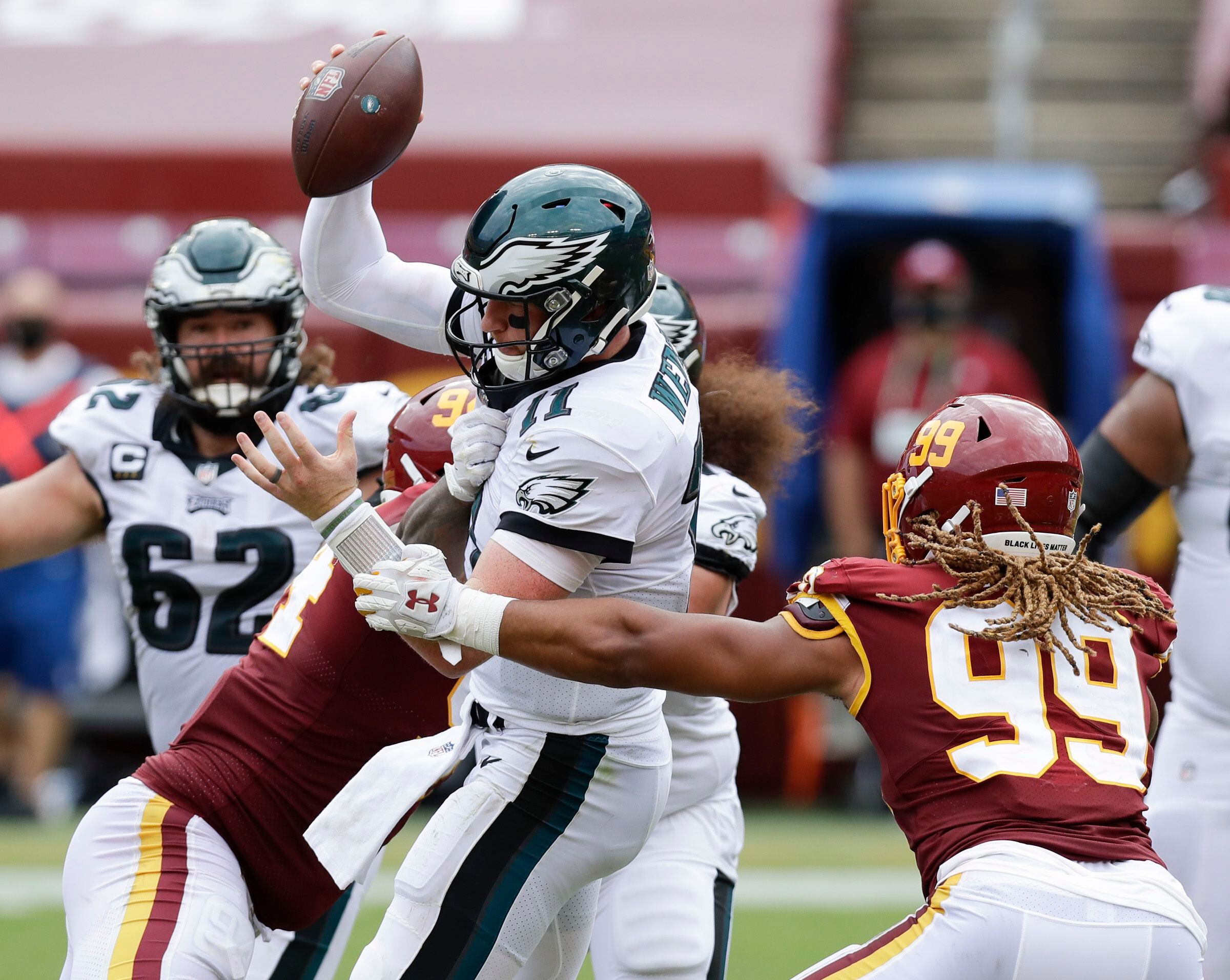 Philadelphia Eagles lose to Washington Football Team, 27-17 — NFL