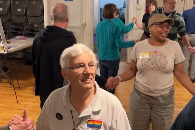 Independence Squares, an LGBTQ+ square dancing group, meets for their monthly open house for new dancers at the Lutheran Church of the Holy Communion.