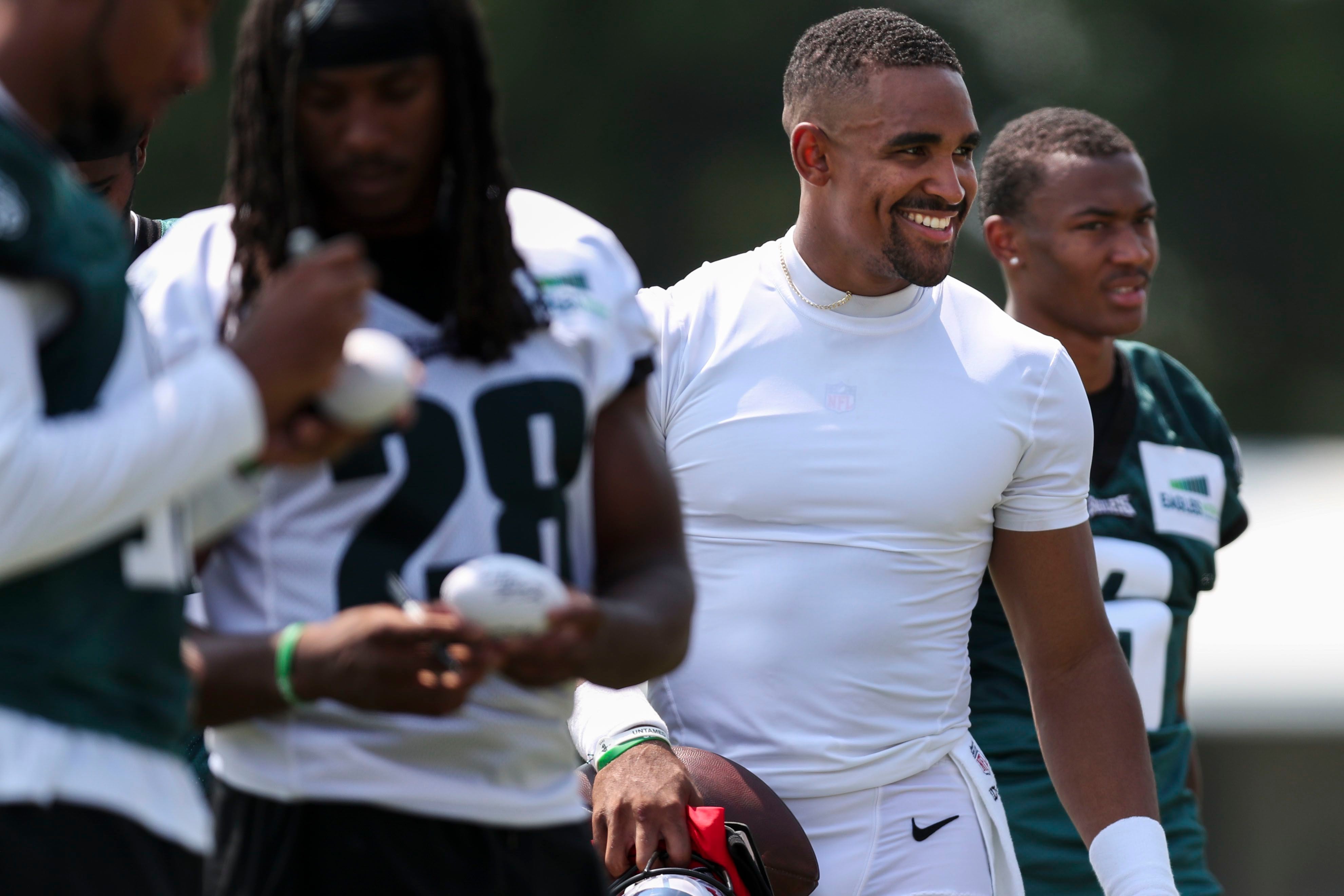 Jalen Hurts: I'm not above competition, rent's due every day. : r/nfl