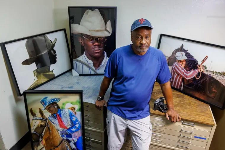 Ron Tarver, a photographer, Swarthmore College professor, and former Philadelphia Inquirer staffer, prepares his images for a forthcoming exhibit, "The Long Ride Home," opening Sept. 13 at the Depot Gallery in Norman, Okla. He is also publishing a book titled "The Long Ride Home."