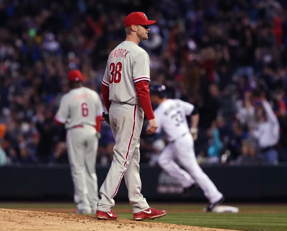 April 19 2014: Colorado Rockies Infielder, Justin Morneau (33