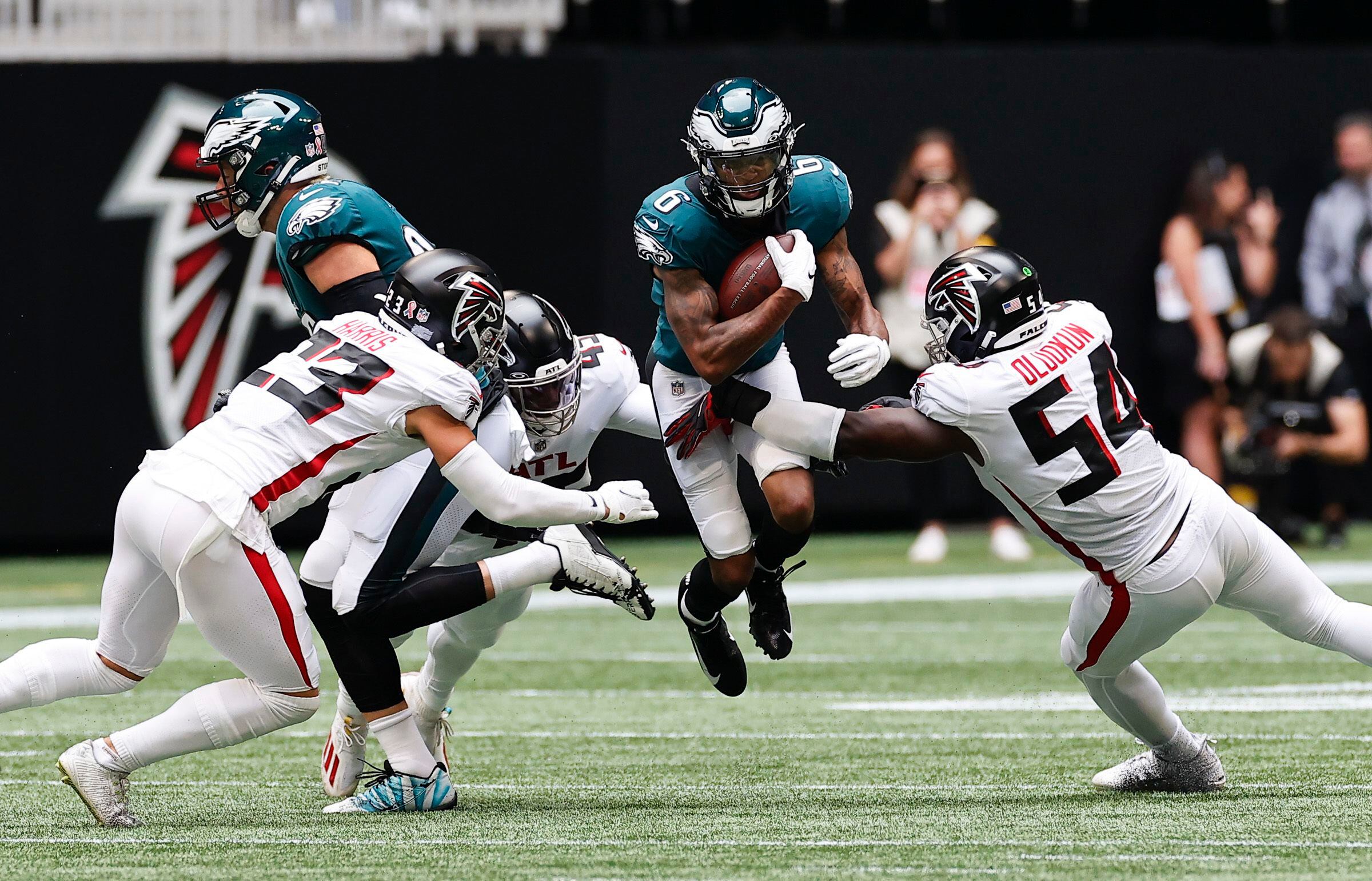 Photos of Philadelphia Eagles' 32-6 win over Atlanta Falcons — NFL