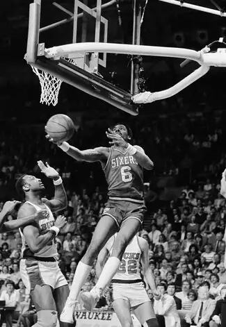Even Julius Erving, the most beloved icon in Sixers history, was
