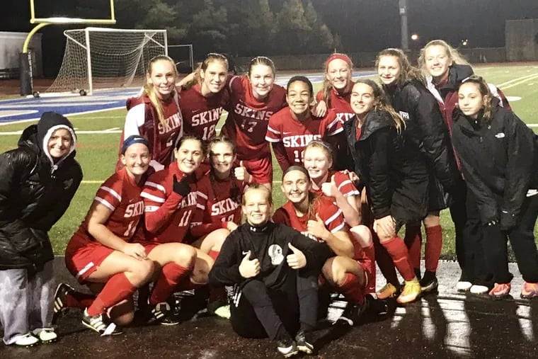 The Neshaminy girls’ soccer team beat previously unbeaten Parkland in the PIAA Class 4A playoffs on Tuesday.