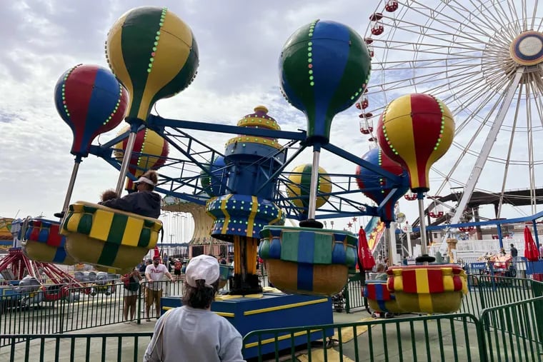 Gillian's Wonderland Pier, in Ocean City, N.J., on Friday, Aug. 9, 2024. The venue is closing for good with its last day tentatively set for Oct. 13.