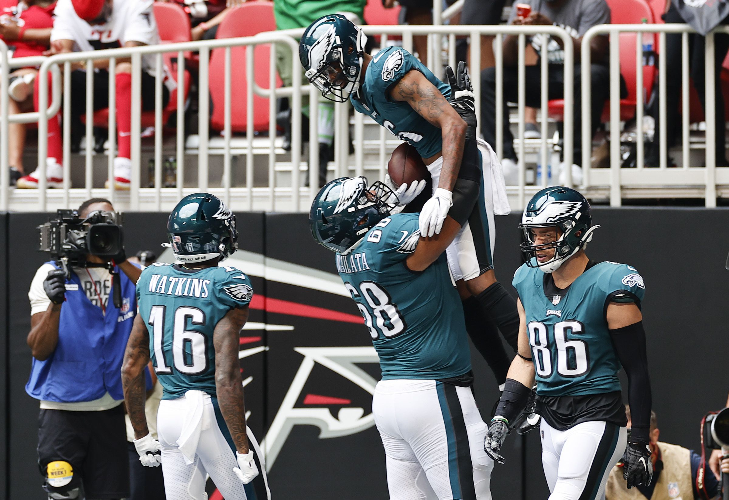 By the numbers: Matt Ryan crumbles as Eagles defeat Falcons in