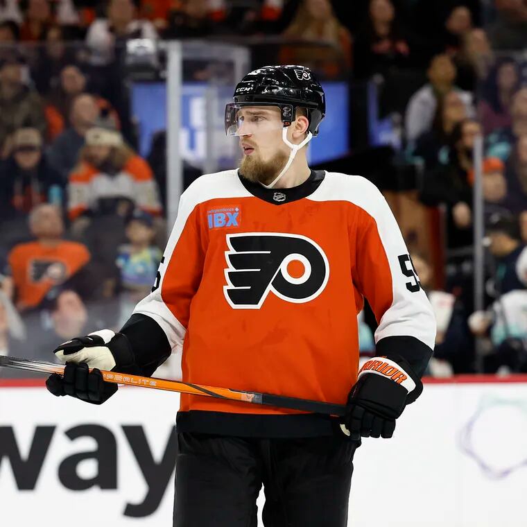 Flyers defenseman Rasmus Ristolainen had surgery to repair a ruptured triceps tendon in April and is on track to be ready for training camp, Flyers GM Danny Brière says.