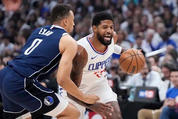 Los Angeles Clippers forward Paul George is the Sixers' top priority in free agency.