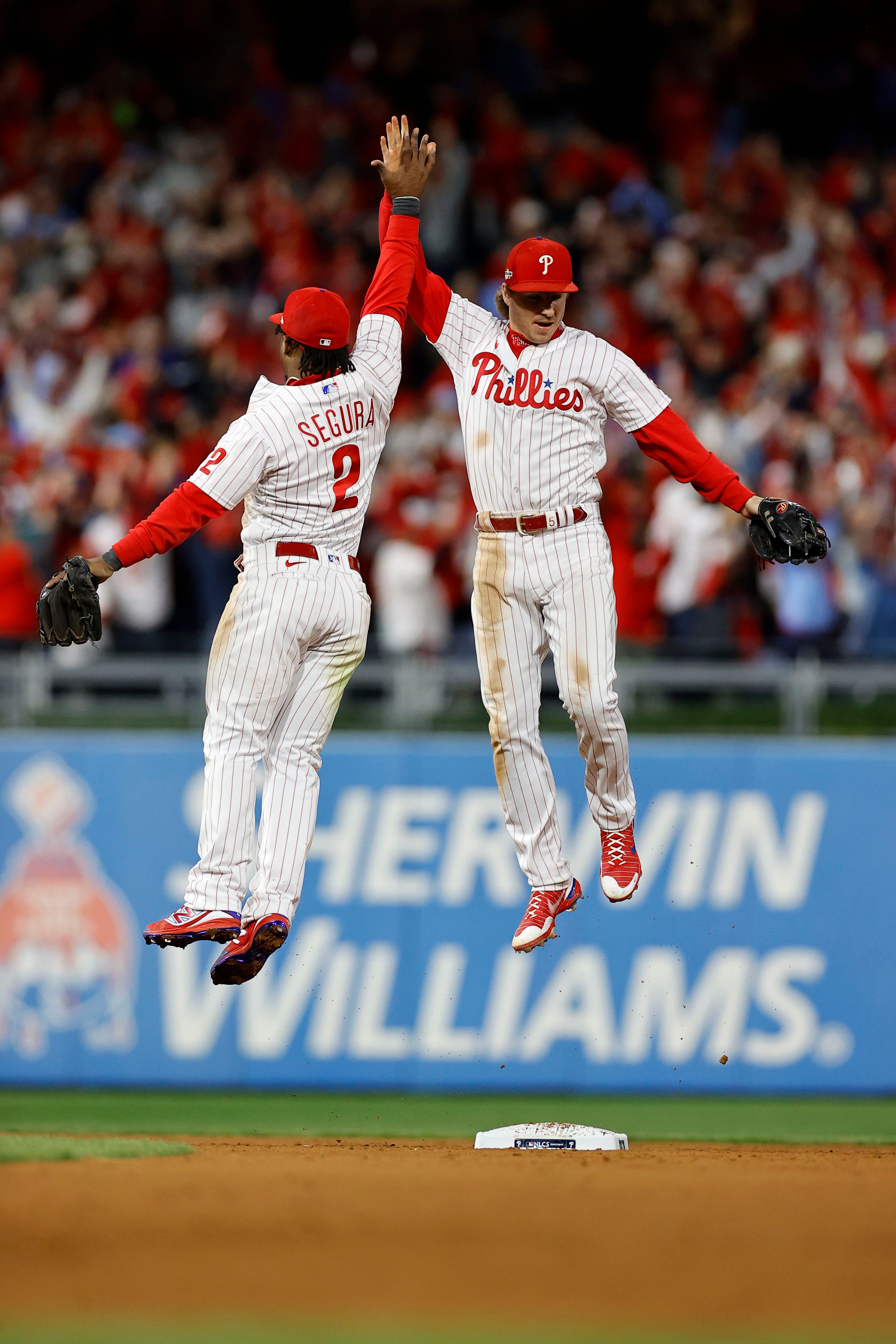 Jean Segura's wild ride in Game 3 ends with huge play, Phillies in control  of NLCS