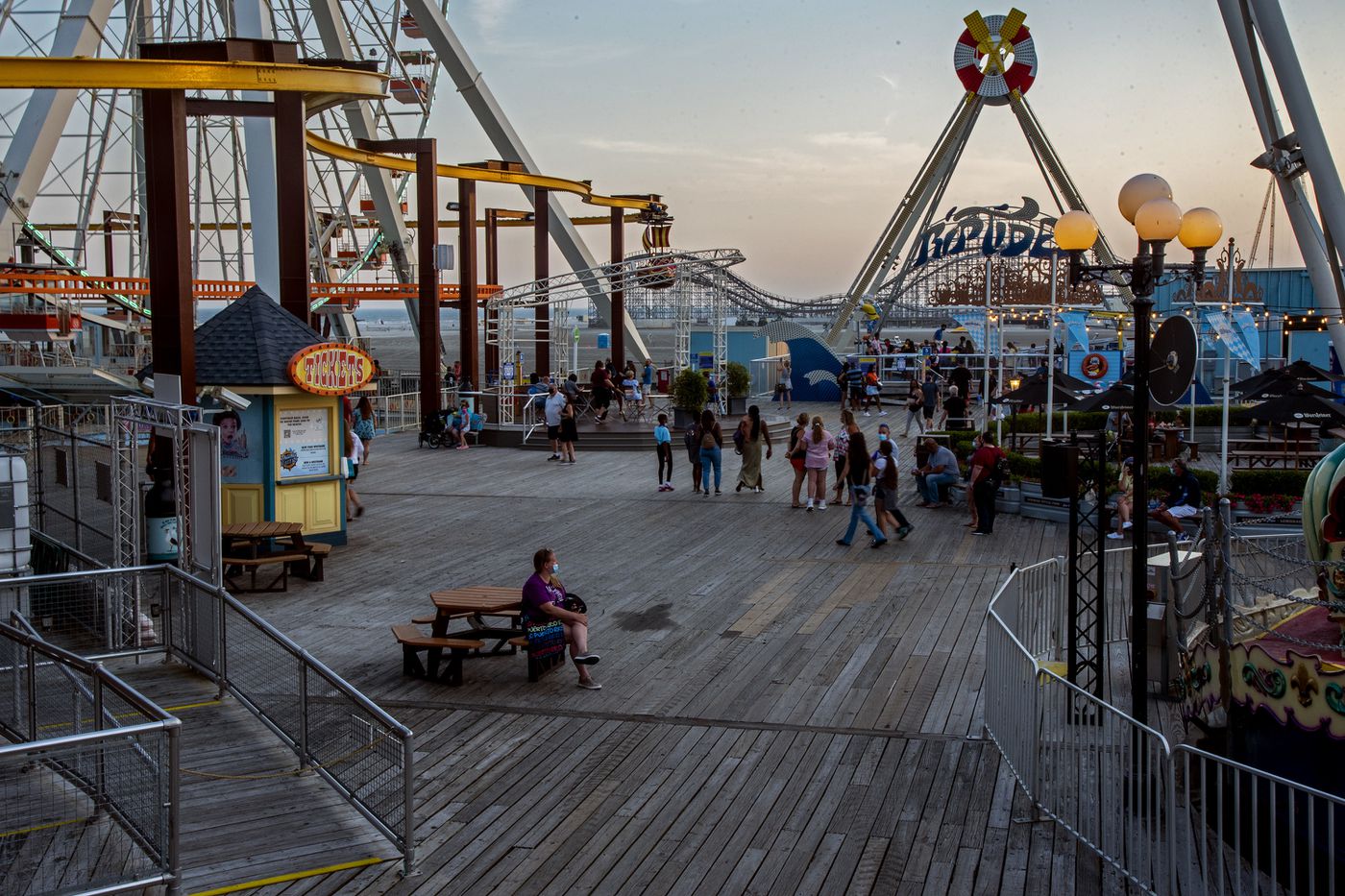 Morey's Piers in Wildwood is surviving the summer of 2020 -- barely