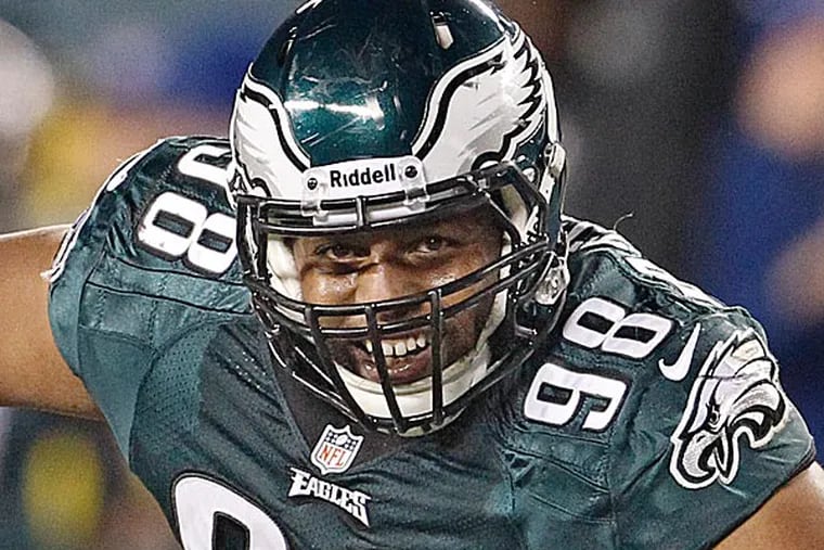 The Eagles placed defensive tackle Mike Patterson on the nonfootball injury-illness list, ending Patterson's season. (Ron Cortes/Staff file photo)