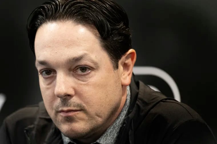 Flyers general manager Danny Brière took questions from the media on Tuesday ahead of the start of Flyers training camp.