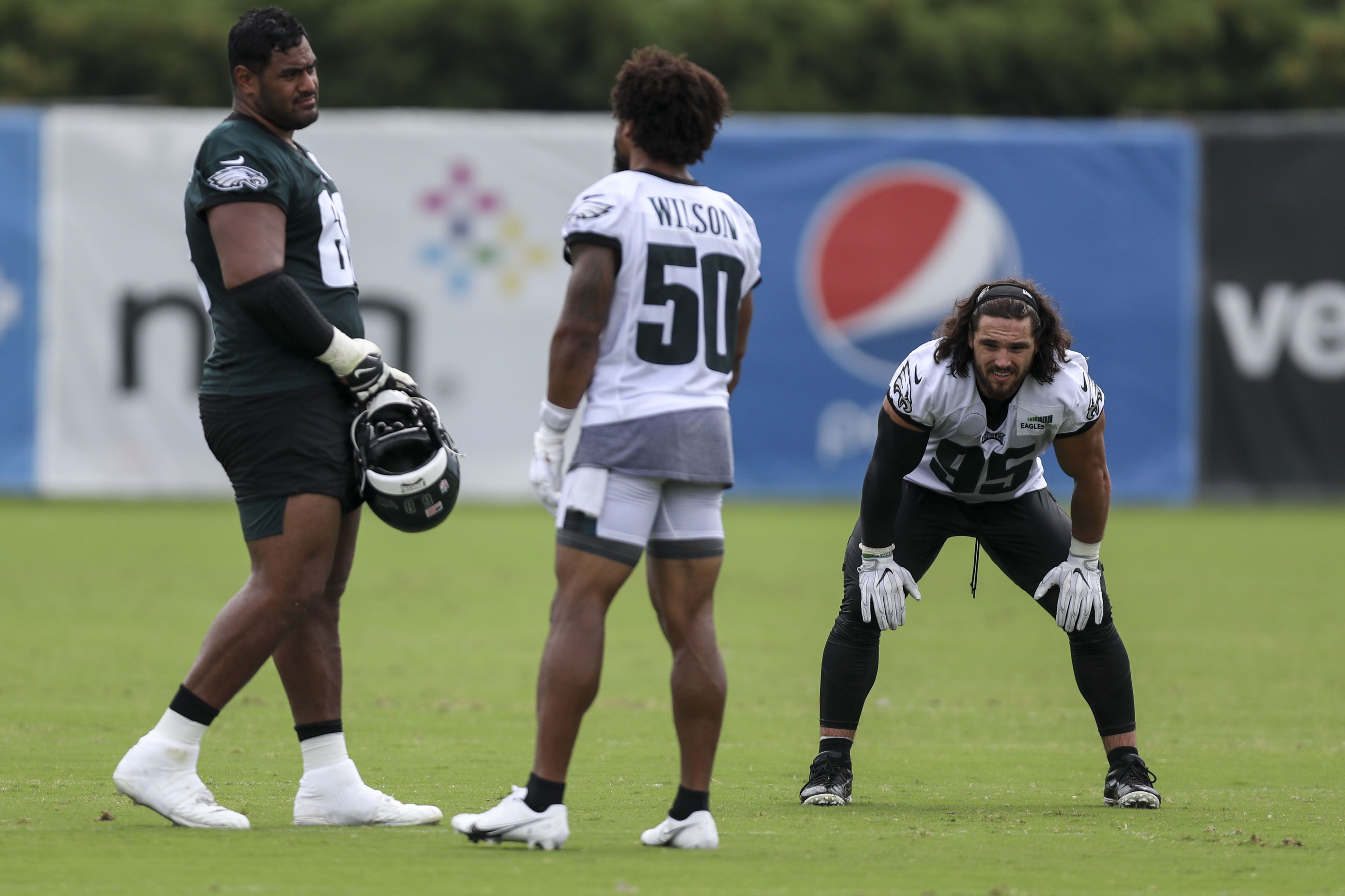 With ex-Australian rugby player, Eagles showing size matters on O-line