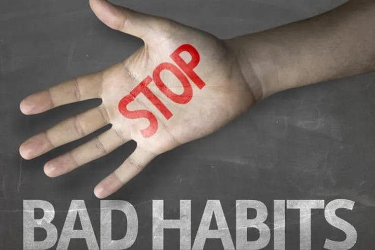 Breaking a bad habit and replacing it with a new, healthier one isn't easy.