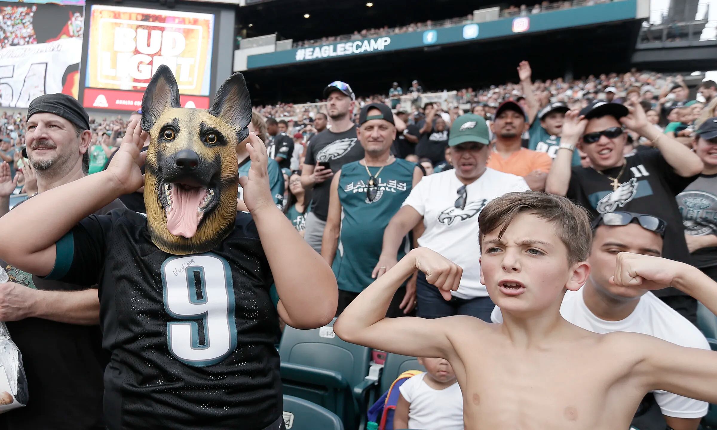 Hardcore Philly Eagles Fans