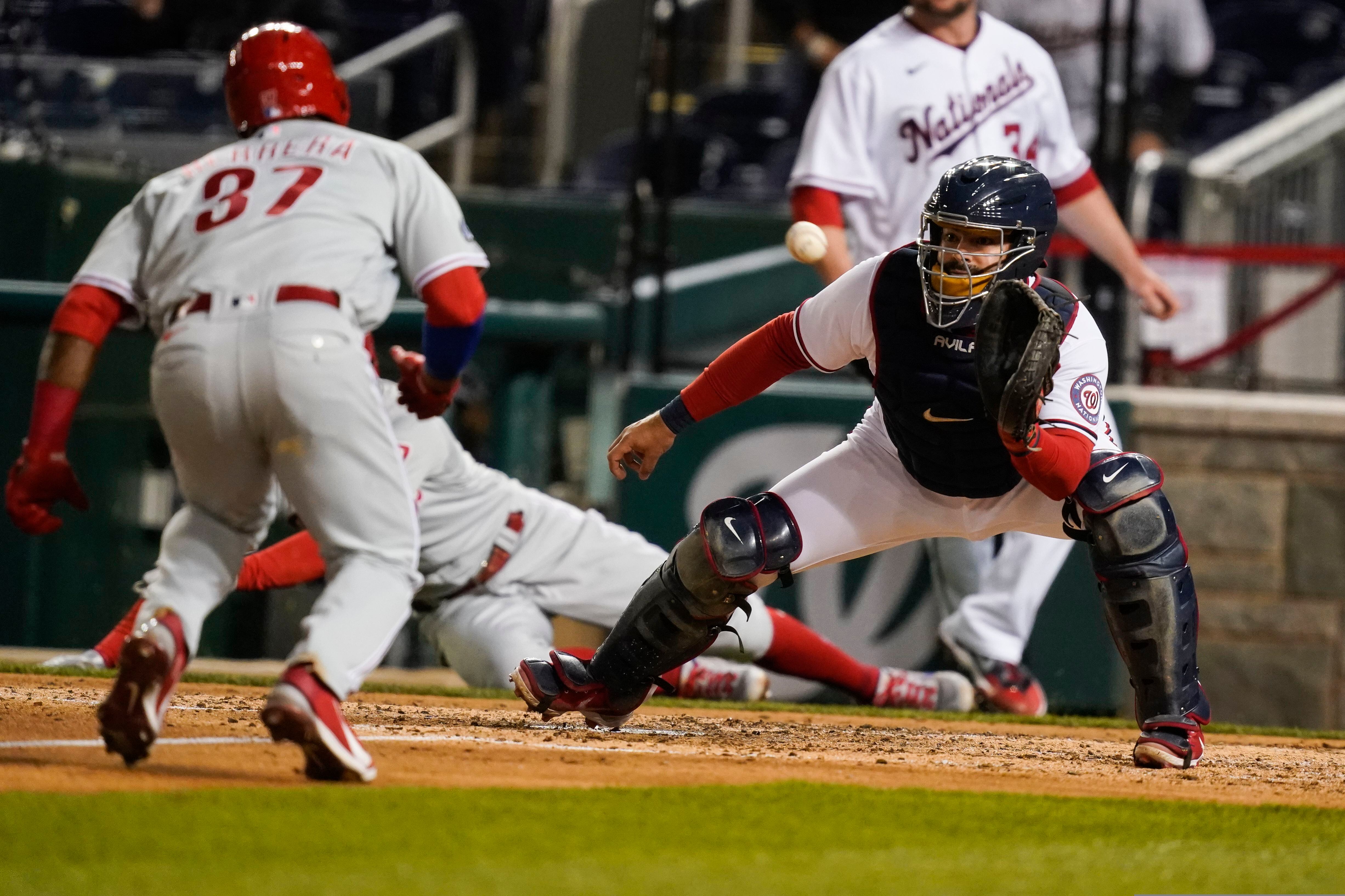 Odubel Herrera Philadelphia Phillies Game Used Worn Jersey 2 Hits MLB Auth