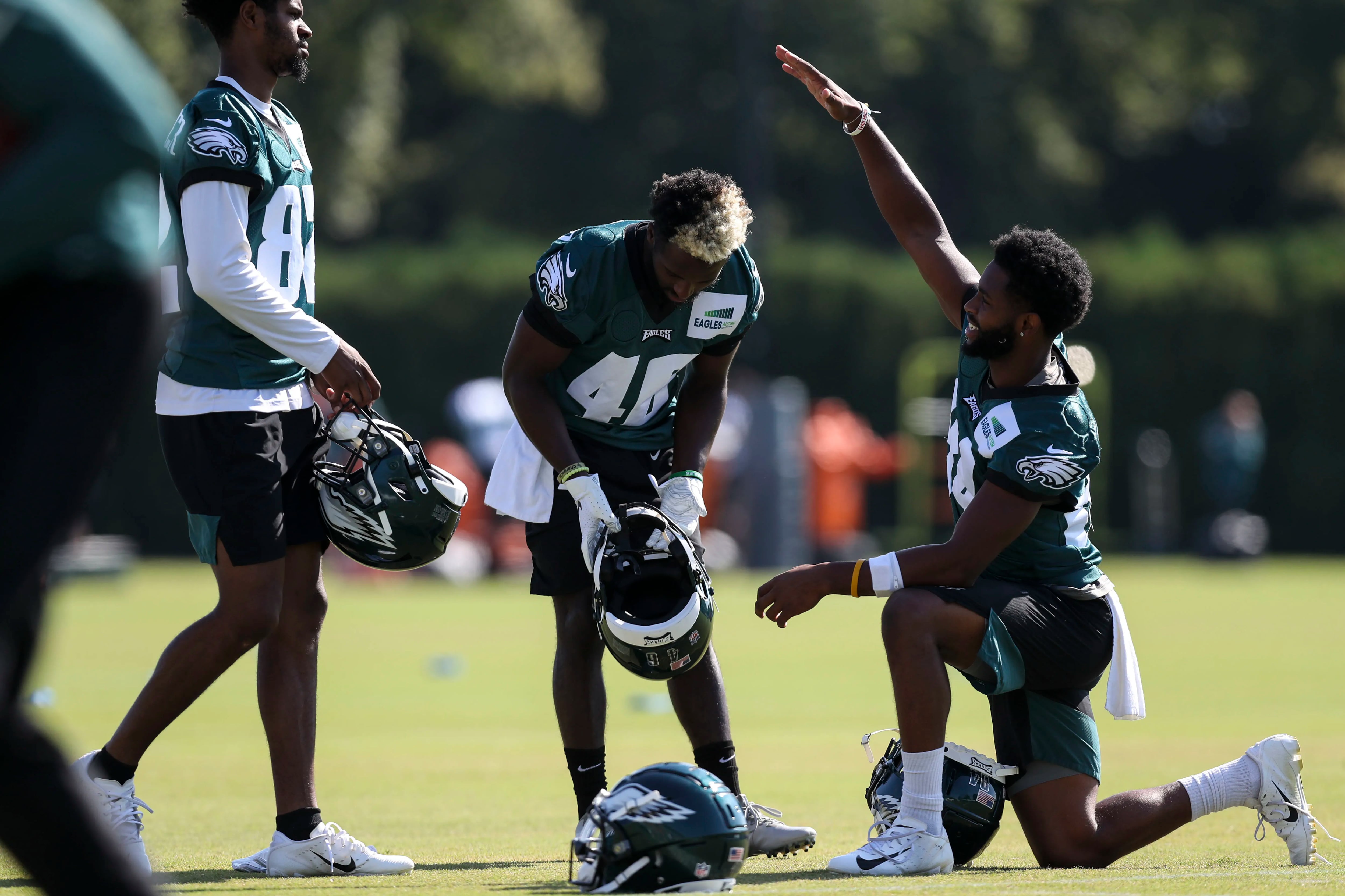 Take a look at Eagles training camp on Thursday