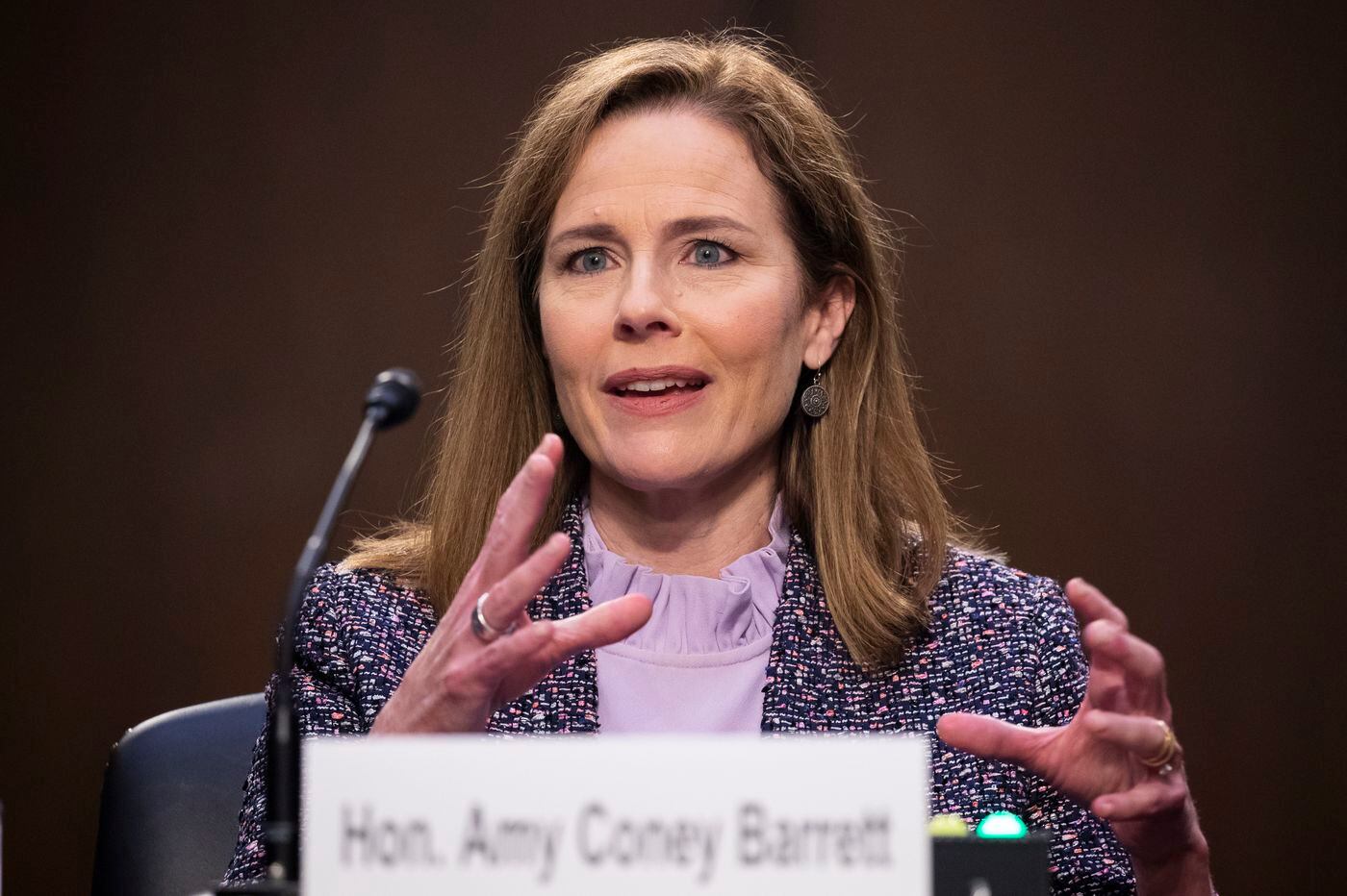 Amy Coney Barrett Supreme Court Nominee Faces Senators Final Questions amy coney barrett supreme court