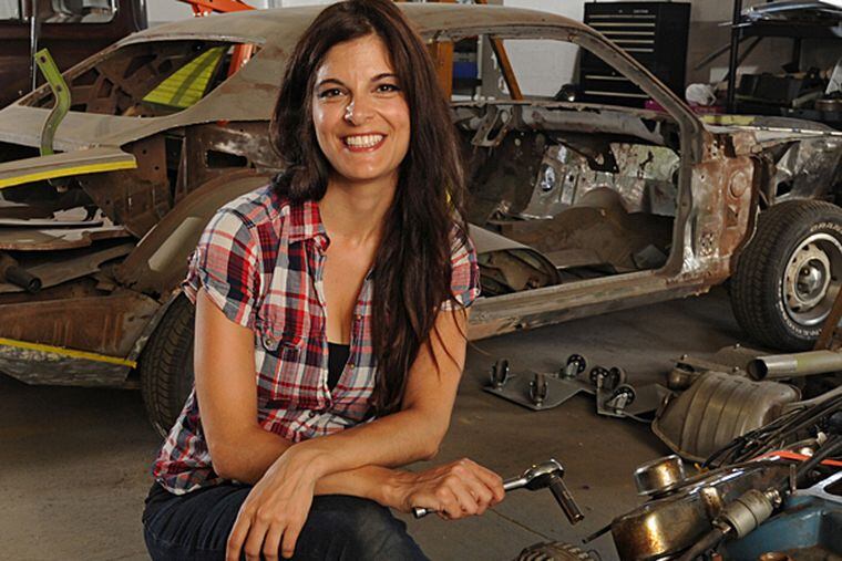 She Fixes Cars While Cameras Hover