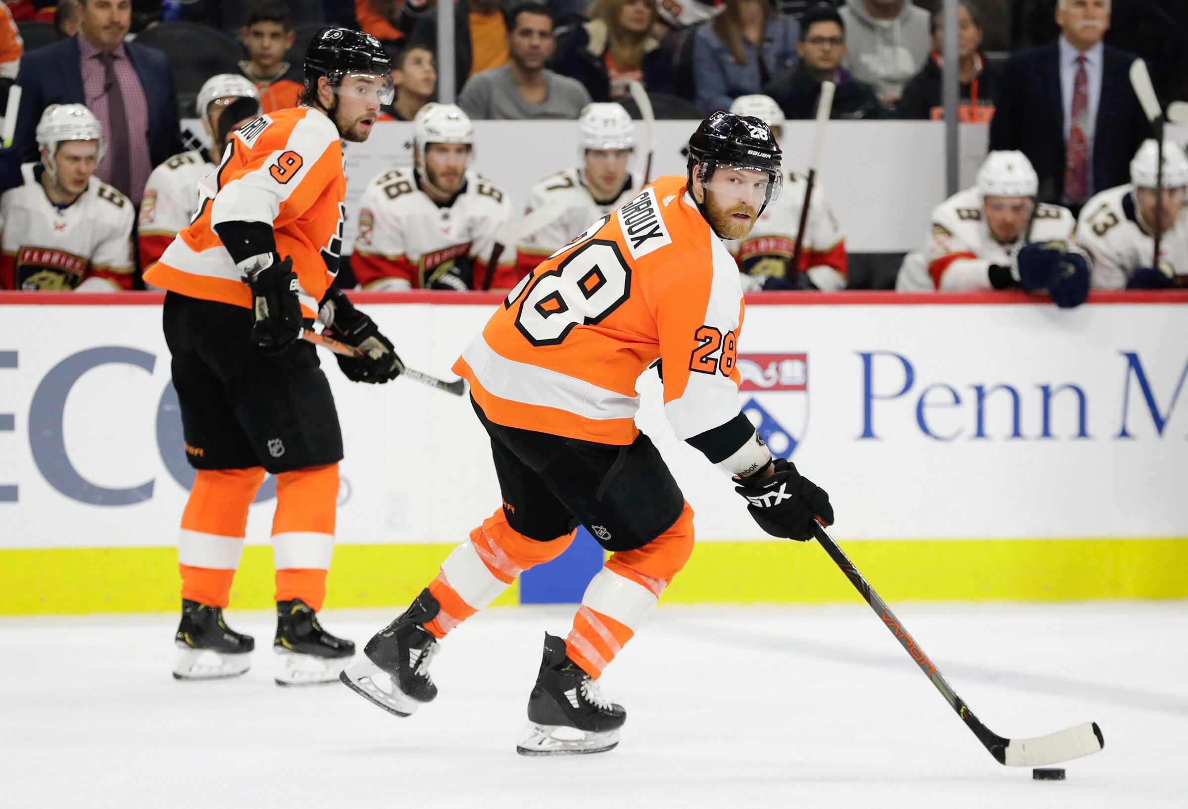 Philadelphia Flyers Light Uniform - National Hockey League (NHL