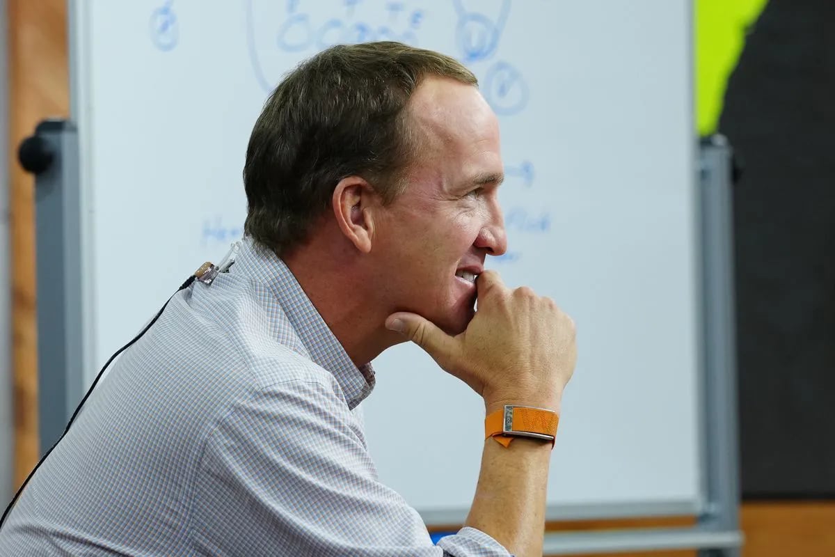 Peyton Manning and his brother, Eli, will be hosting their "Manningcast" tonight on ESPN2. 